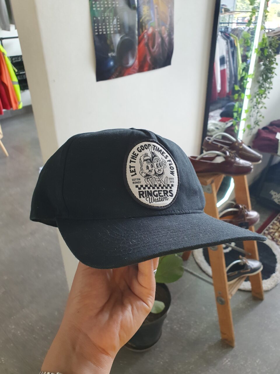 Black Ringers Western Trucker Cap - OSFA