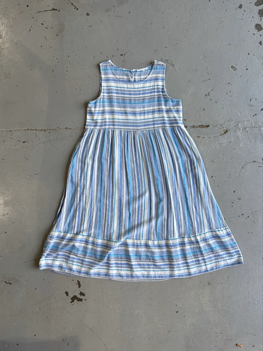 Striped Midi Dress - Large