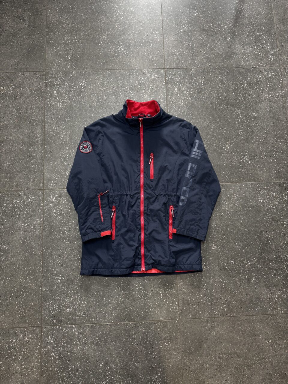 Navy & Red Tommy Hilfiger Jacket -  Women's Extra Large
