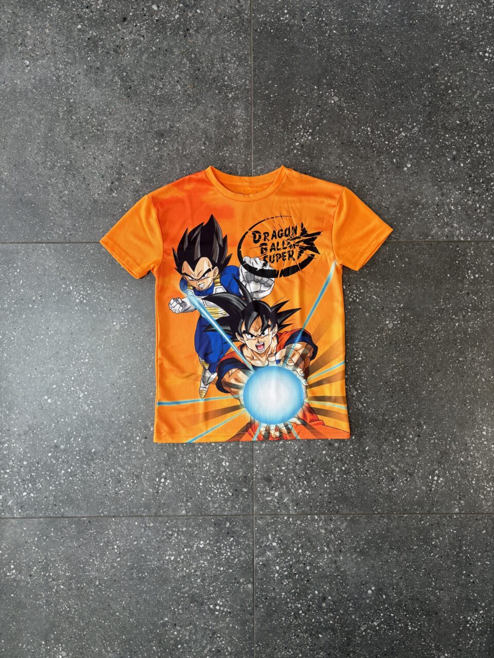 Orange Dragon Ball Z Graphic Tee - Small