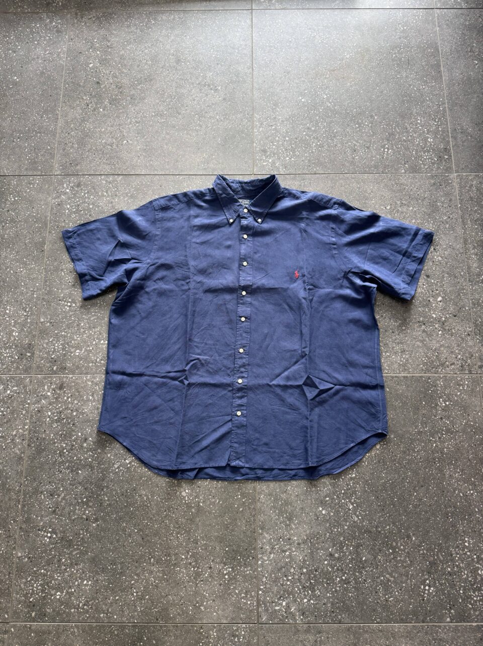 Vintage Navy Polo by Ralph Lauren Shirt - XXL