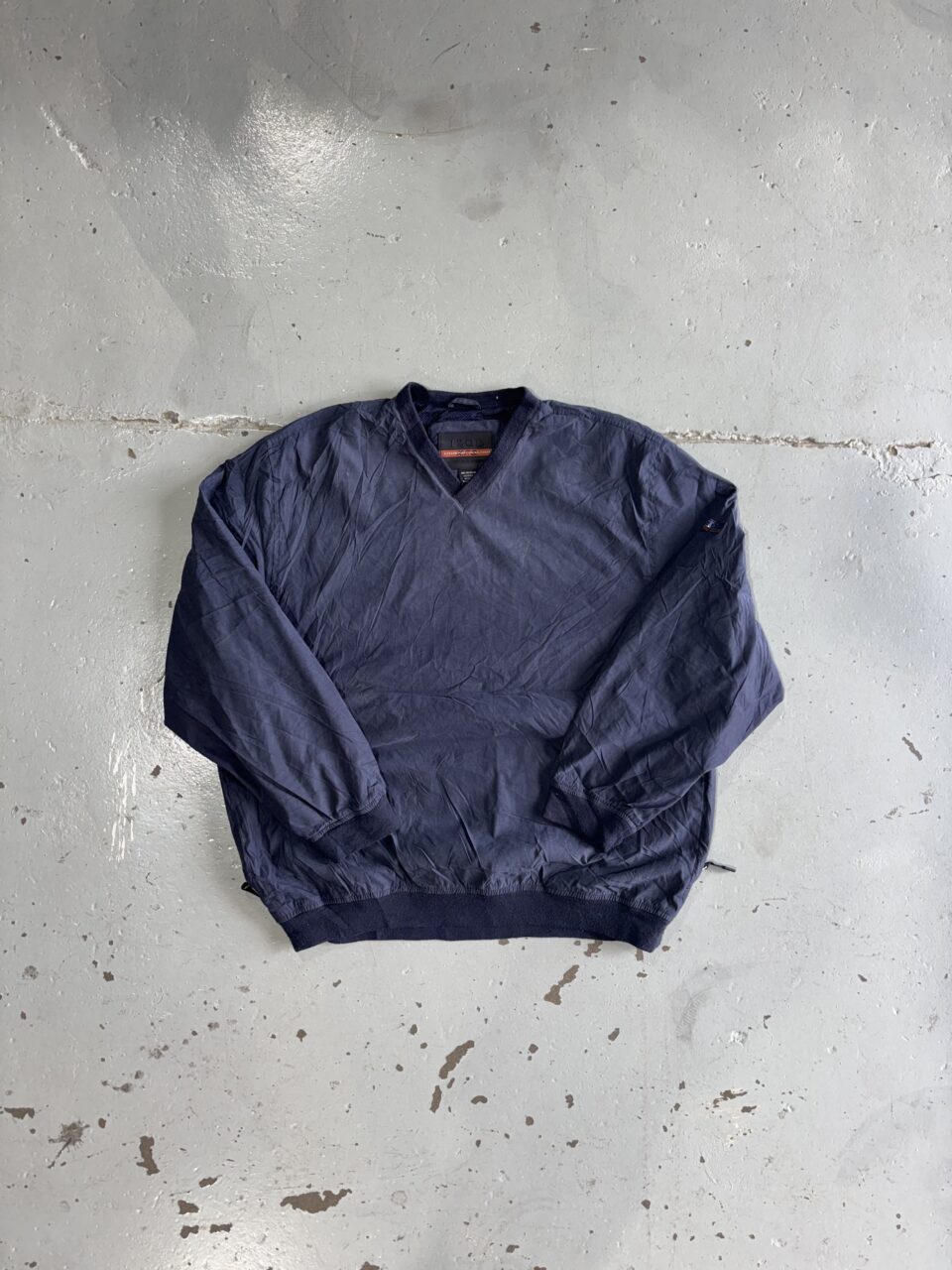 Navy Blue IZOD V-neck Pullover - Large