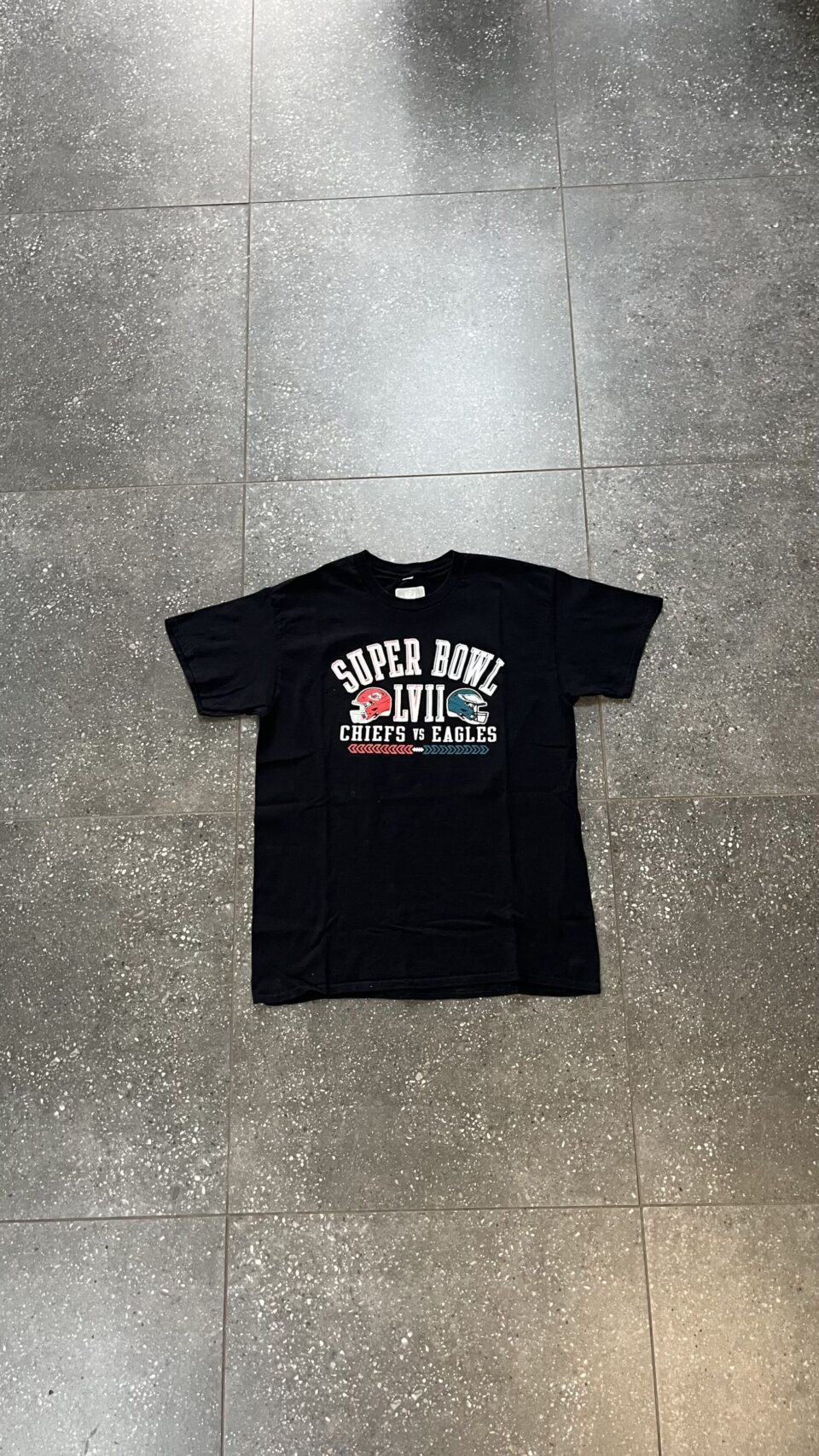Black Super Bowl T-Shirt - Medium
