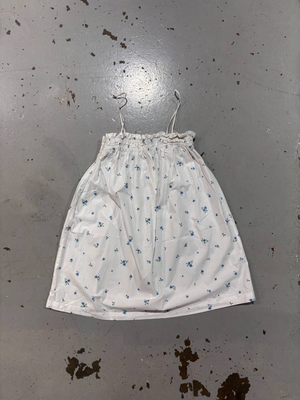 White H&M Floral Summer Dress - Extra Small