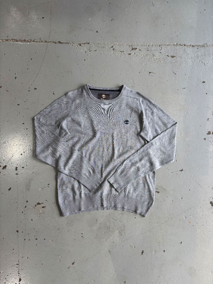 Grey Timberland Earthkeepers Crew Neck Jersey - Large