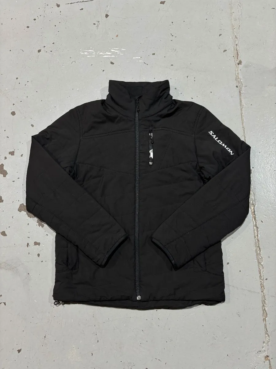 Black Salomon Softshell Jacket - Small