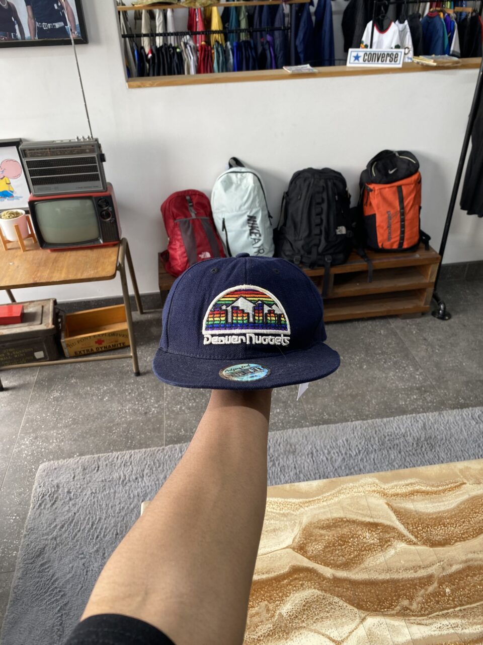 Navy Jual Topi Anak NBA Denver Nuggets Snapback Adjustable - OSFA