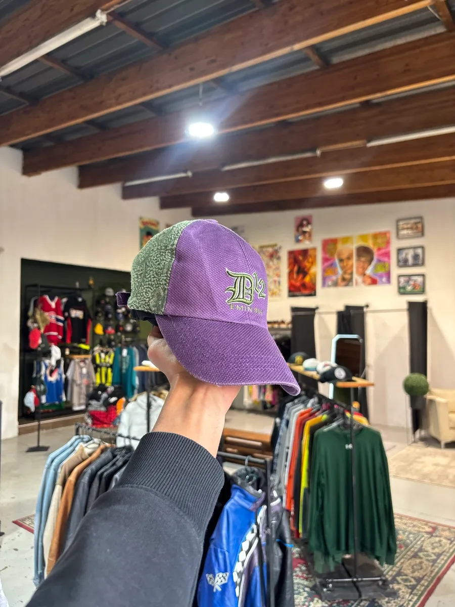 Vintage Purple & Green Eminem/D12 Cap - OSFA