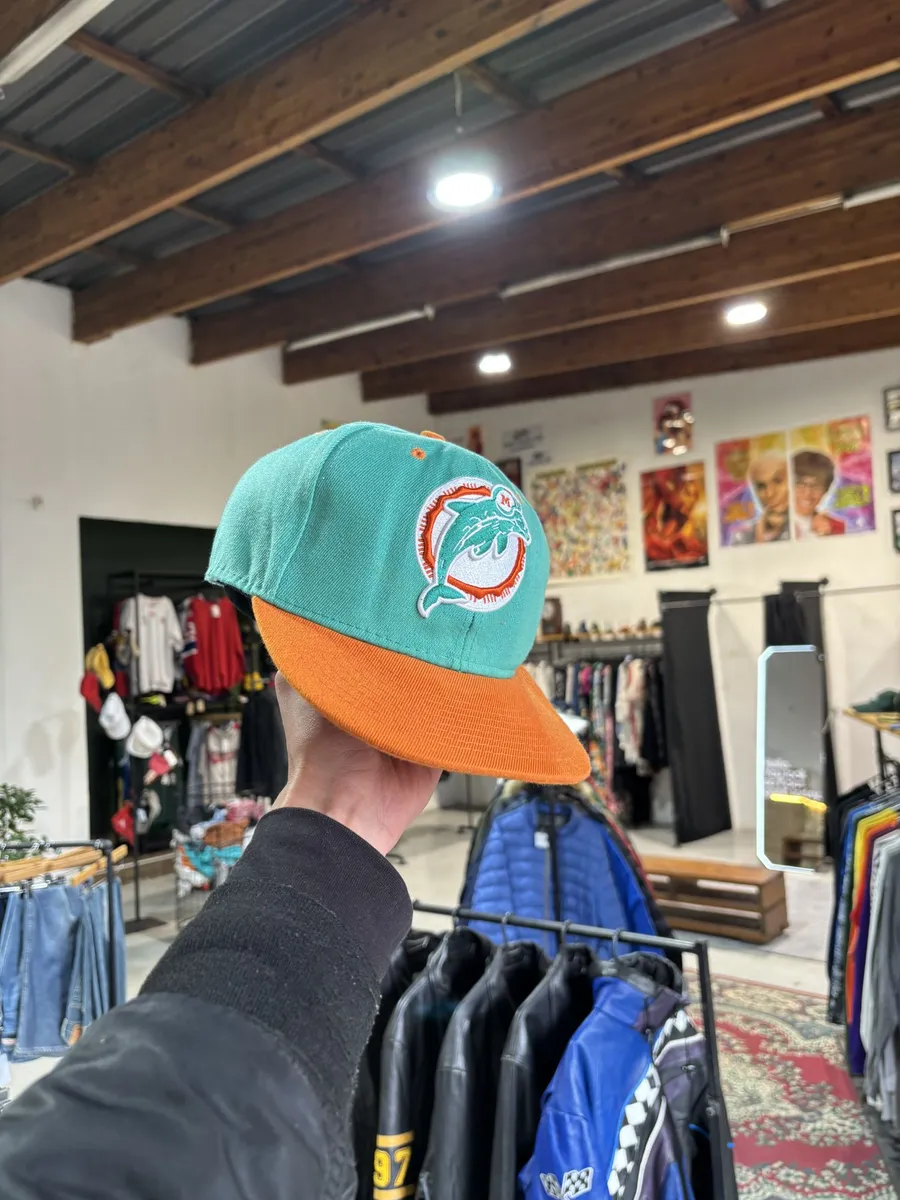 Vintage Miami Dolphins Mitchell & Ness Snapback - OSFA