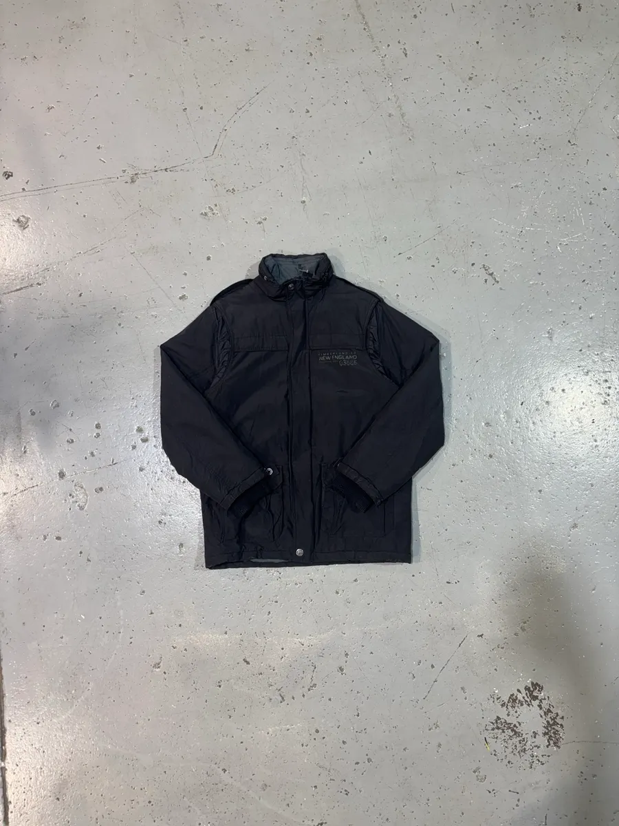 Kiddies Black Timberland New England Utility Jacket - Small (14/164)