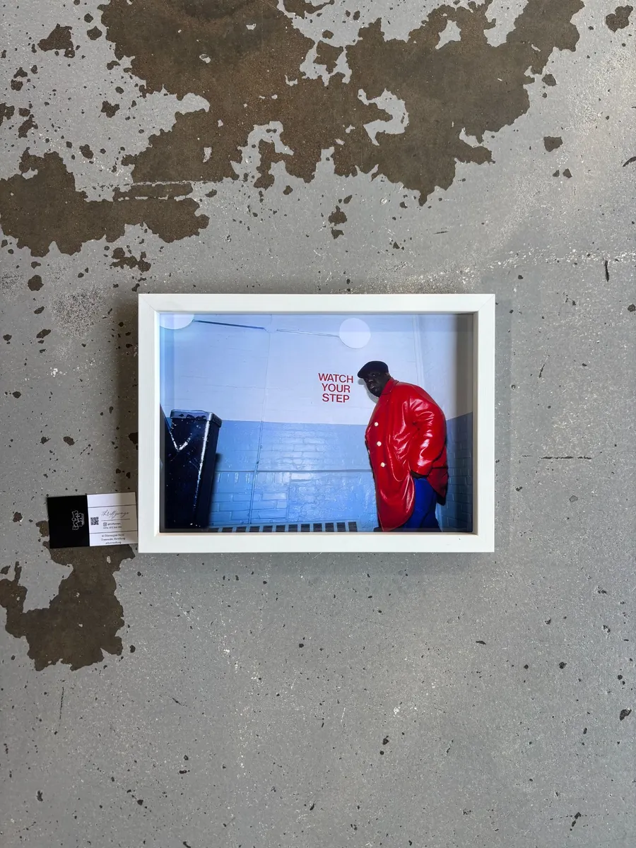 Framed Biggie A4 Print
