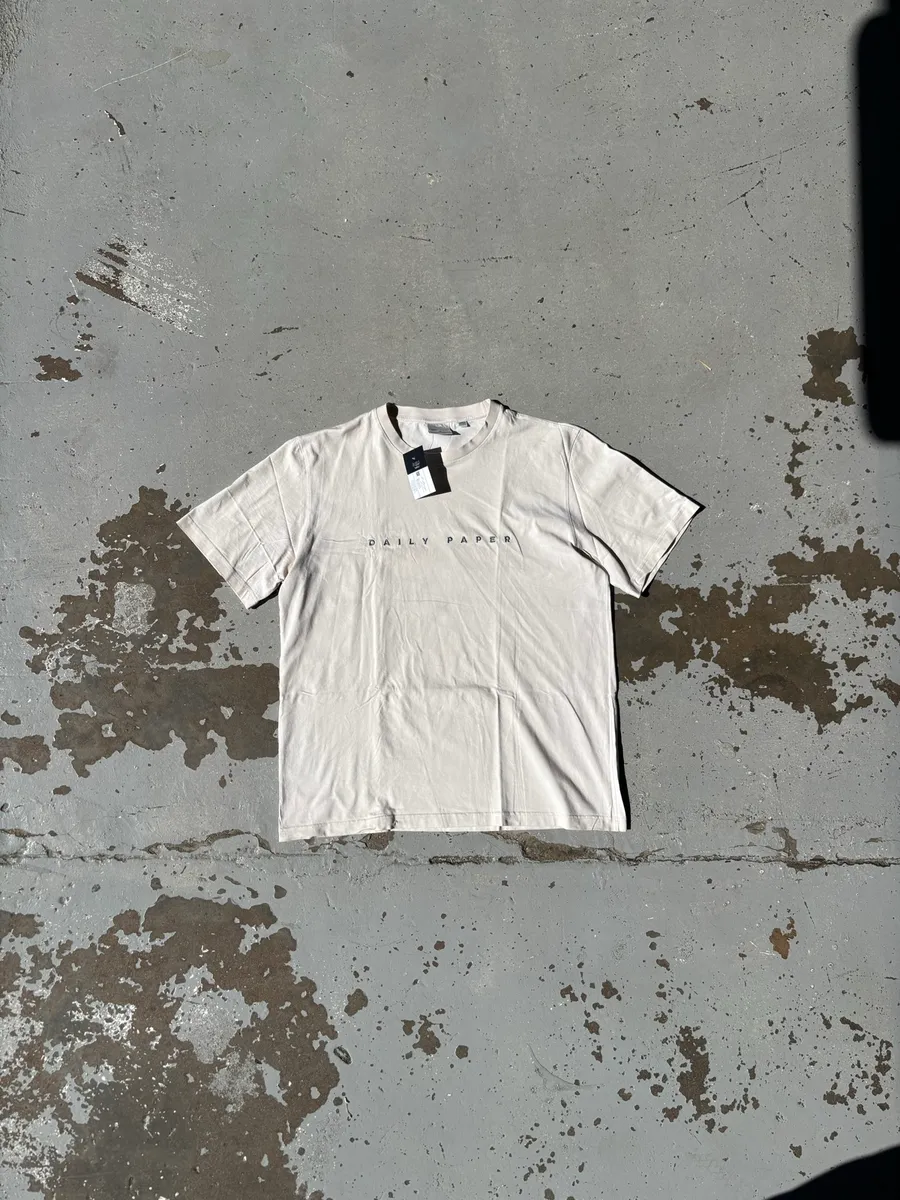 Moonbeam Beige Daily Paper Alias Dias T-Shirt - Extra Large
