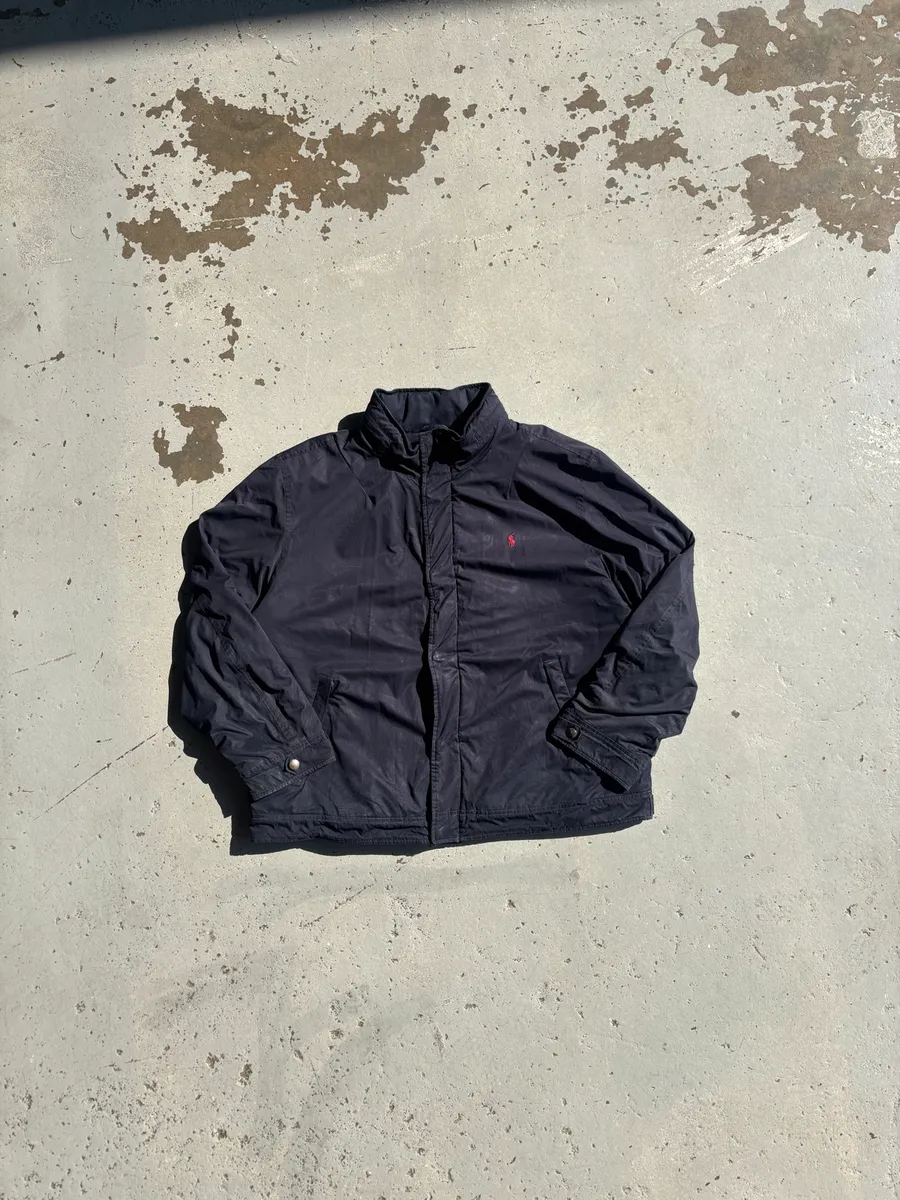 Vintage Blue Polo Ralph Lauren Windbreaker Jacket - Extra Extra Large