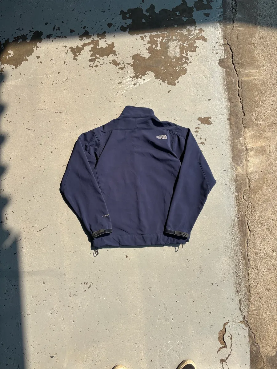 Navy Blue The North Face Softshell Jacket - Medium