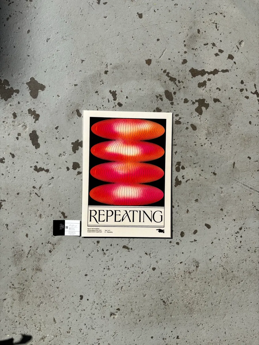 Repeating A3 Print
