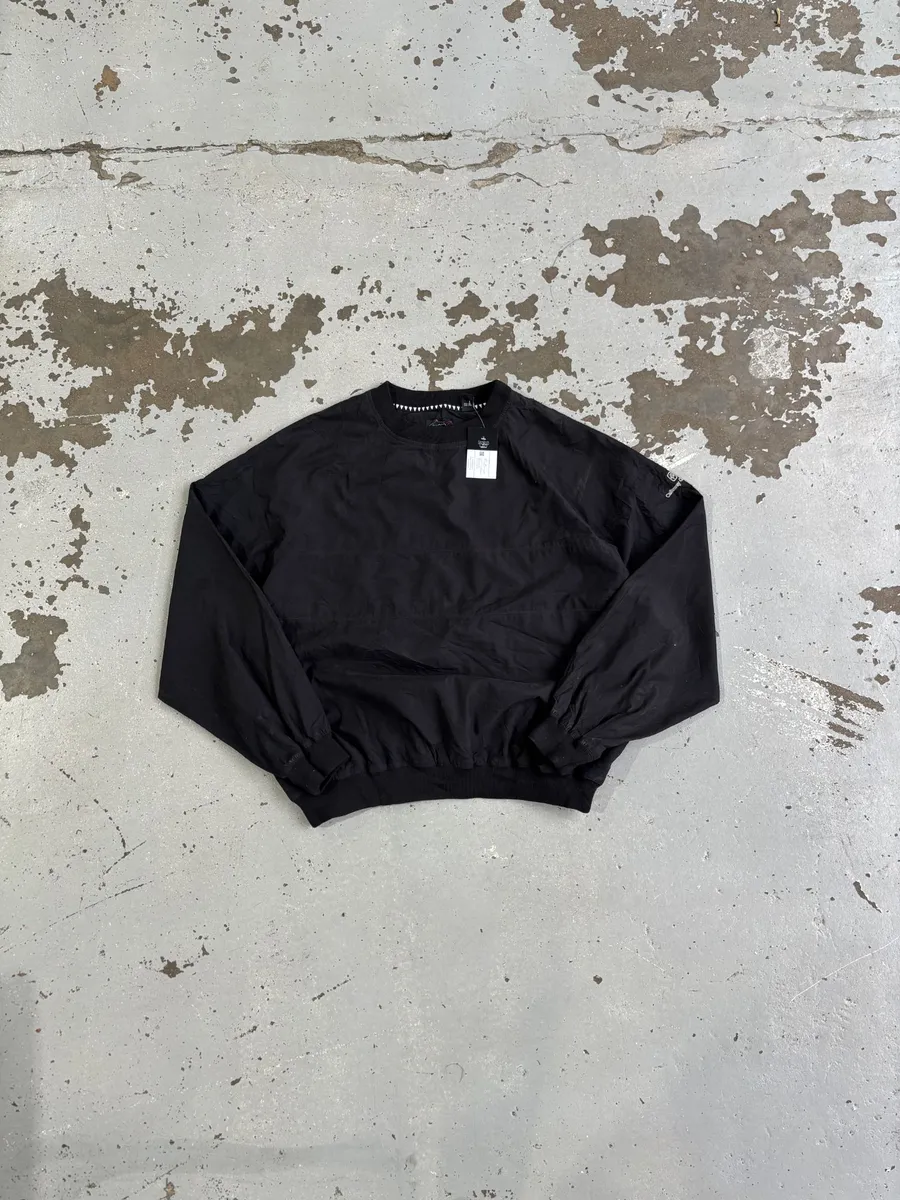 Vintage Black Greg Norman Golf Pullover - Large