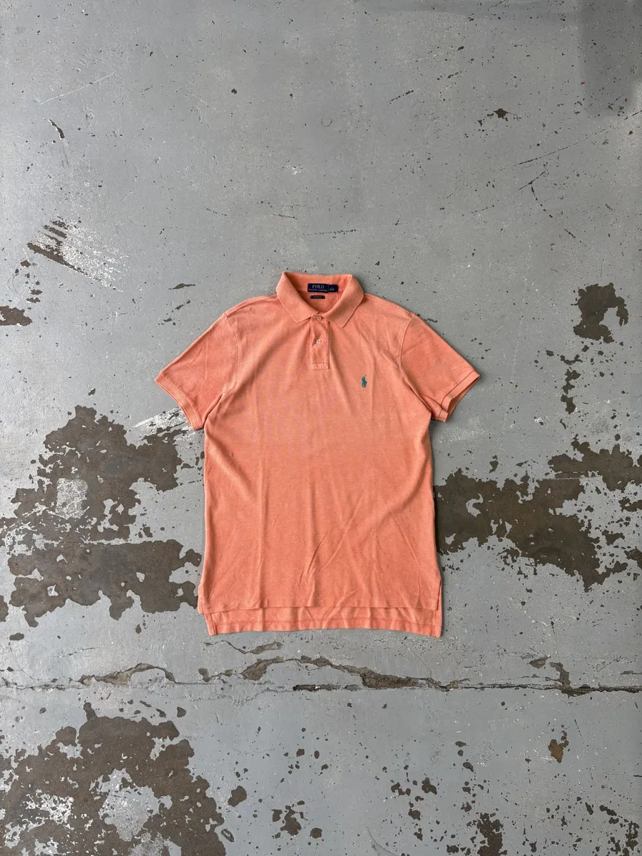 Peach Polo by Ralph Lauren Polo Shirt - Large