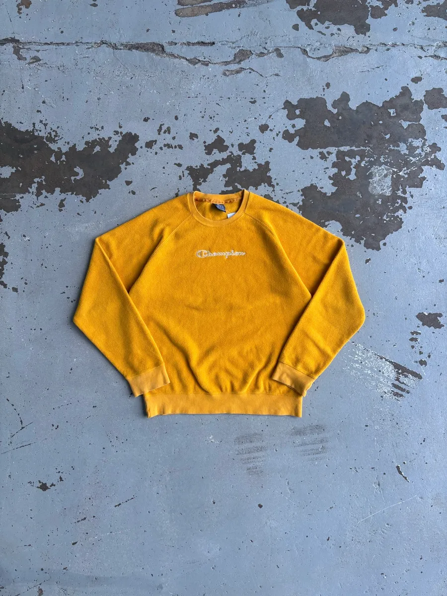 Gold Champion Fleece Crewneck Sweatshirt - Medium
