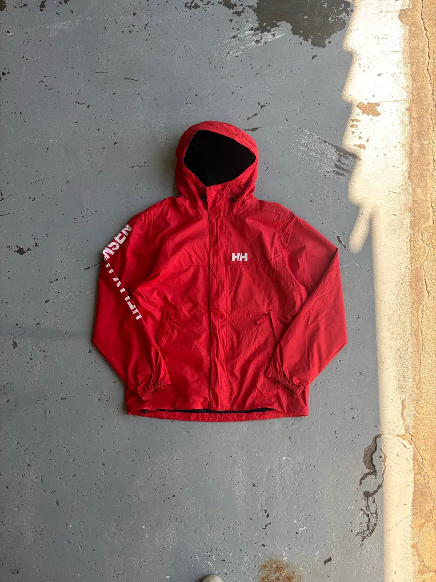 Red Helly Hansen Ervik Waterproof Jacket - Large