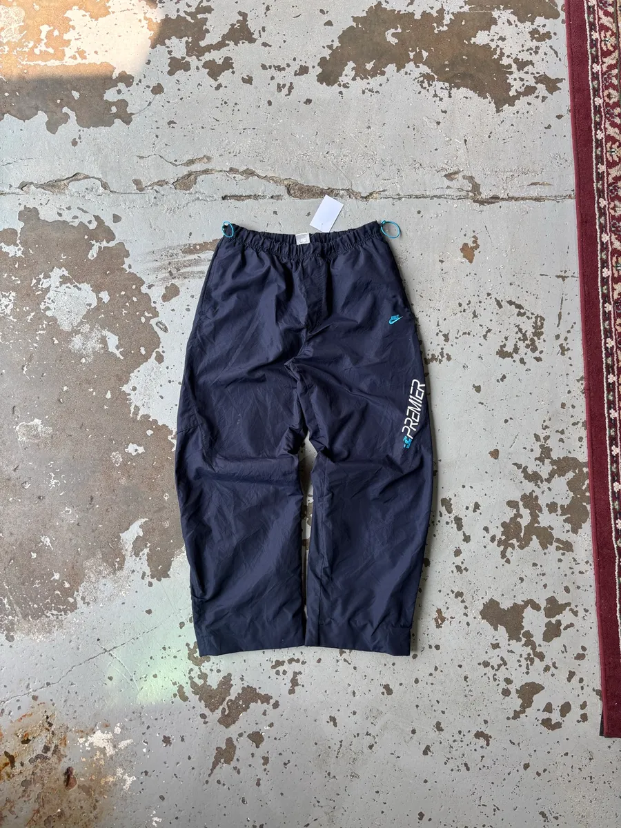 Vintage Dark Navy Nike Premier Nylon Pants - Medium