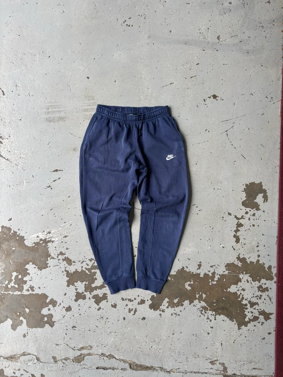 Navy Blue Nike Sportswear Club Fleece Joggers - Medium