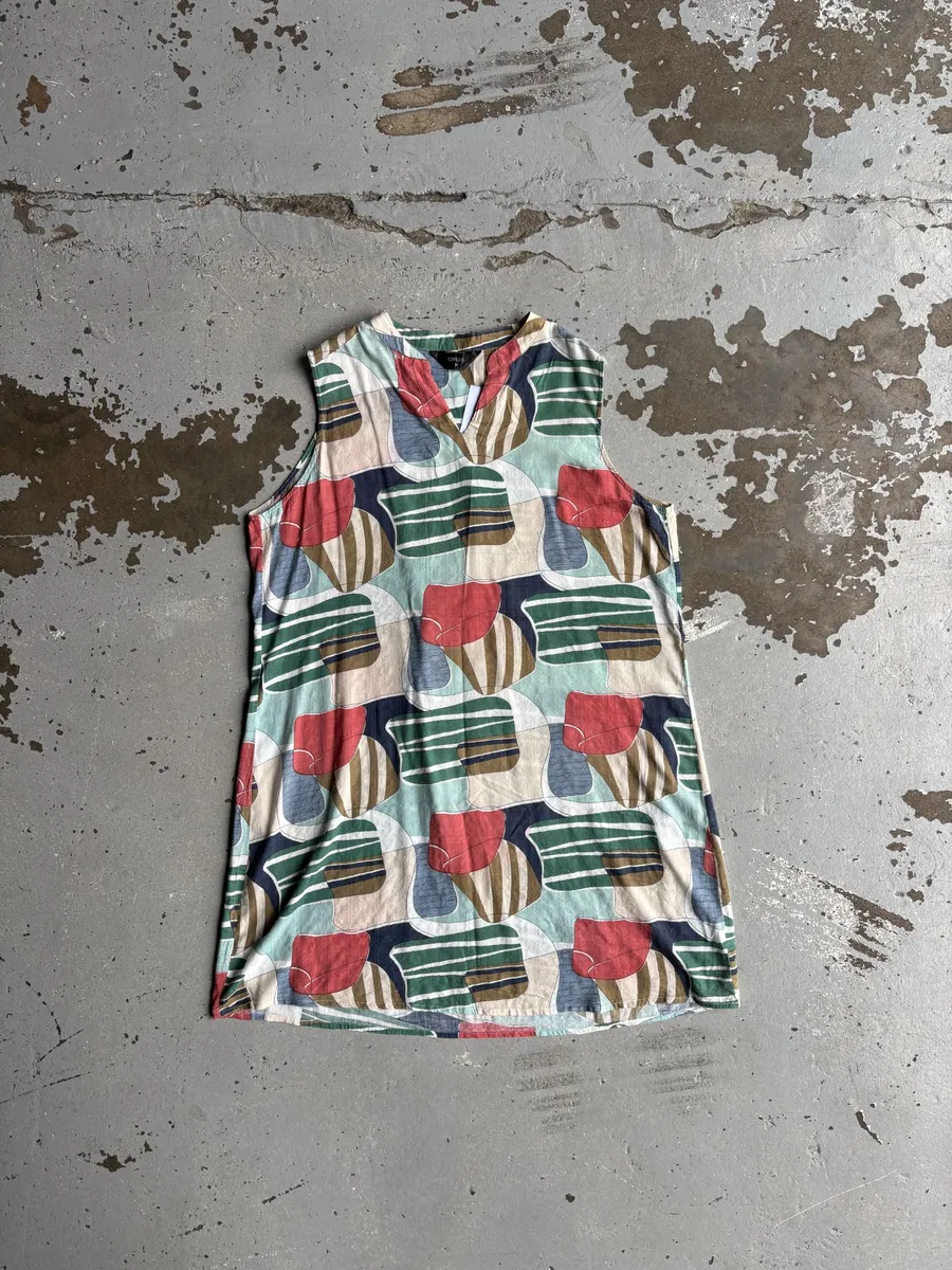 Colourful Givoni Sleeveless Dress - 18 (Extra Large)